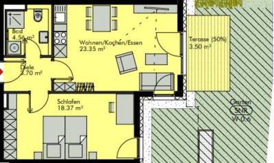 ***moderne 2-ZKB - TERRASSE & GARTEN - STP***