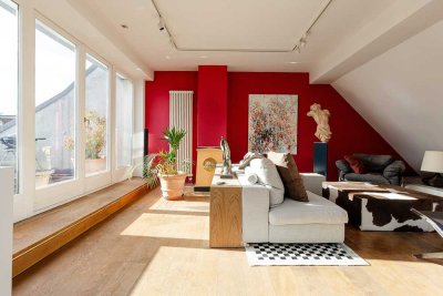 Stilaltbau-Maisonette im Gründerzeit-Ensemble nahe Schweizer Platz