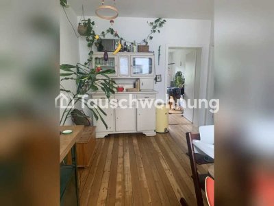 Tauschwohnung: 2 Zi, Wohnküche + Garten gegen mind. 2,5 zimmer