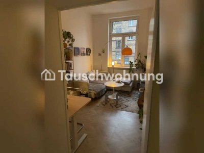 Tauschwohnung: Biete 2 Zimmer Altbauwohnung im Nordend gegen 3 ZKB