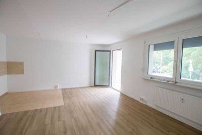 Große 2-Zimmerwohnung mit zukünftiger Einbauküche in der City...
