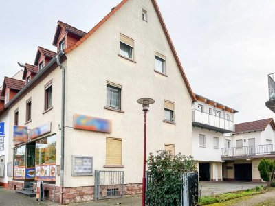 Kapitalanlage mit Entwicklungspotenzial – zwei gepflegte Häuser im Stadtkern von Erlenbach am Main