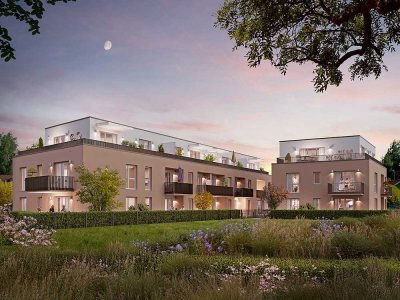 Exklusiv und nachhaltig: 3 Zimmer Wohnung mit herlichem Südbalkon