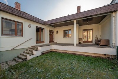 Idealer, vollunterkellerter Familienbungalow in zentraler Lage von Illmitz