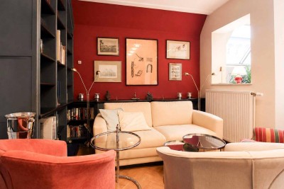 Exklusives Anlageobjekt über den Dächern Wiens – Penthouse-Maisonette im prachtvollen Altbau