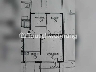 Tauschwohnung: 3 Zimmer gegen größere Wohnung