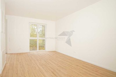 ++ Angebot! ++ Erstbezug nach Neubau: 1-Zimmer-Wohnung mit Balkon und Einbauküche am Kulturpalast