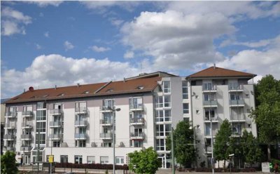 Geschmackvolle 1,5-Raum-Wohnung in der Seniorenresidenz LU - Süd mit EBK und Einbaukleiderschrank