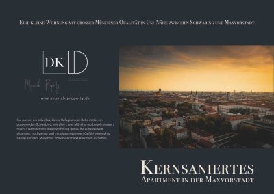 Bezauberndes werthaltiges Apartment mit Balkon in einem kernsanierten Altbau in Uni-Nähe