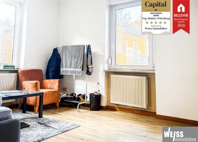 3-Zimmer-Wohnung nahe Japanischem Garten, Main und Kiliani