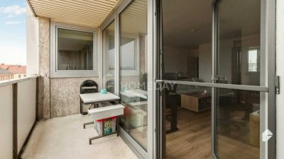 Moderne 2-Zimmer-Wohnung mit Loggia im pulsierenden Zentrum von Ludwigshafen