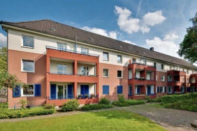 Schöne Wohnung: praktische 2-Zimmer-Wohnung mit Balkon zur Hofseite!