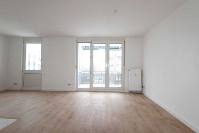 Frisch renoviertes 1-Zimmerapartment mit EBK und Balkon in Leipzig-Lindenthal!