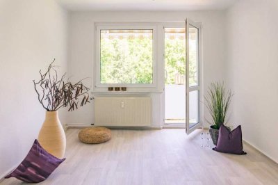 Modernisierte 2-Raum-Wohnung mit Balkon