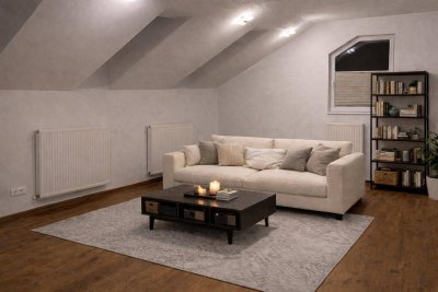 Lichtdurchflutetes, stilvolles Wohnen über den Dächern von Aigen