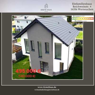 Modernes Einfamilienhaus Neubau – 123 m², 4 SZ, 2 Bäder, A+, provisionsfrei