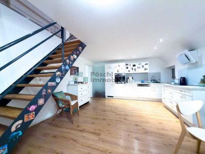 Wohnen am Maxwehr: Exklusive 3,5-Zimmer-Maisonette zwischen Isar und Altstadt