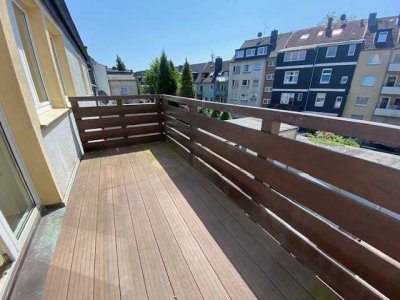 Mittendrin und dennoch ruhig - gut aufgeteilte Wohnung mit Sonnenbalkon