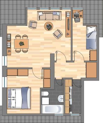 3-Zimmer-Wohnung in Bremerhaven zu sofort!