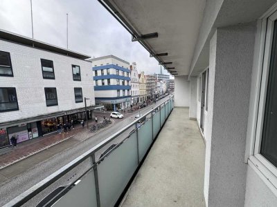 Renovierte 2 Zimmerwohnung in der Lübecker Altstadt mit Balkon, EBK