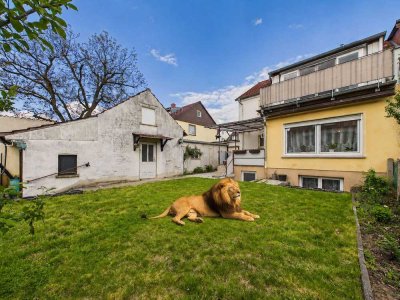 SCHWIND IMMOBILIEN - zwei in einem inkl. Garten