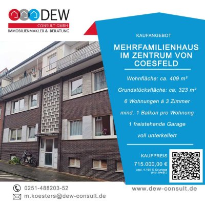 Mehrfamilienhaus im Zentrum von Coesfeld