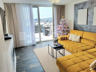 Stilvolles Penthouse 25 m² Dachterrasse Panoramablick Top Anbindung