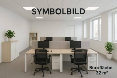 Praktische Büroeinheit mit Wohnoption
