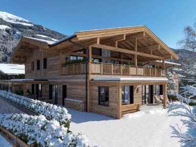 Luxuriöse Obergeschosswohnung direkt an der Skipiste