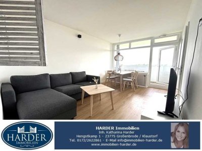 Moderne Traumwohnung in der 4. Etage mit Panoramablick auf die Felder