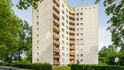 Charmante, helle Wohnung mit Südloggia und Blick ins Grüne
