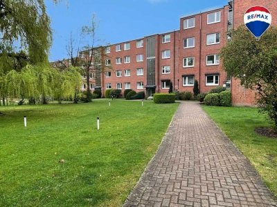 Helle 3-Zi.-Wohnung mit Südbalkon in ruhiger Lage von Hamburg-Poppenbüttel