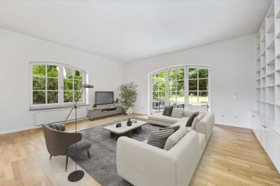 Charmante Doppelhaushälfte zwischen Elbe und Naturschutzgebiet