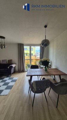Helle 3-Zi- DG-Maisonette mit Balkon, Terrasse, Loggia &amp; optionalem Tiefgaragenstellplatz zu mieten – 95m² Wohlfühloase!