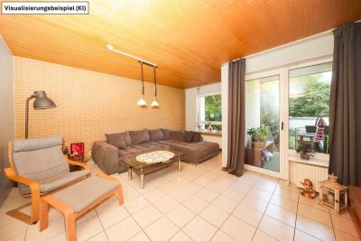 Attraktive 3-Zimmer Wohnung mit eigenem Garten in guter Lage!