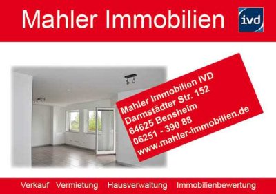 Exklusive helle 1 ZKB Wohnung mit Einbauküche und Terrasse ruhige Top Lage von Bensheim - Hemsberg