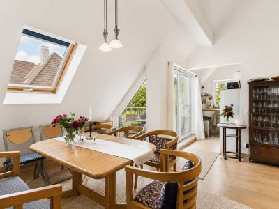 Stilvolle Dachgeschosswohnung mit Maisonette-Charakter in Lennep!