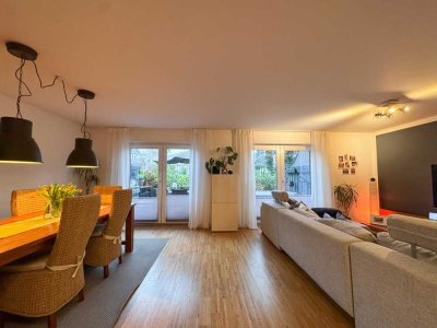 Moderne Maisonettewohnung mit Garten in Siegburg Zentrum