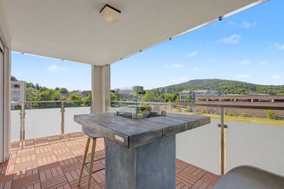 Stilvolle 3-Zimmer-Wohnung im Penthousestyle mit Aufzug und Tiefgarage in Baden-Baden