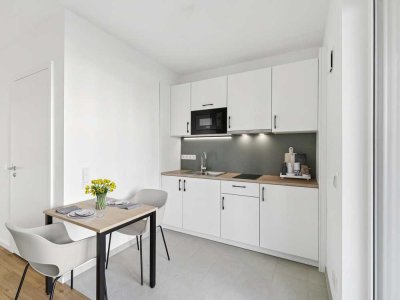 Top-Lage, Top-Stil! Möbliertes 1-Zimmer-Apartment im Neubau – Erstbezug in Uni-Nähe
