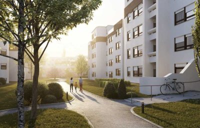 Leben auf höchstem Niveaumit großer Terrasse – Das Penthouse in den Munich Crowns