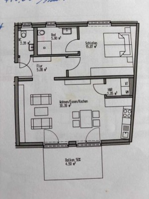 Lebendiges Stadtleben: 2-Zimmer-Wohnung in Aschaffenburg