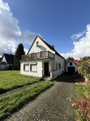 freistehendes Einfamilienhaus mit Garage in Cunewalde