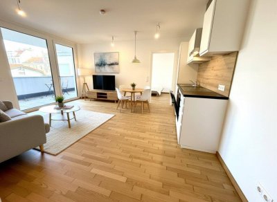 LOGGIA-HIT mit Einbauküche - BJ 2020 - Erstbezug - 2 Zimmer - ca. 58m² NFL - 1. Liftstock