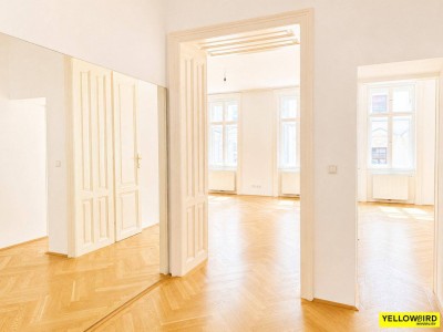 Helle 4-Zimmer-Altbauwohnung mit unglaublicher RAUMHÖHE I Nähe Wien-Mitte
