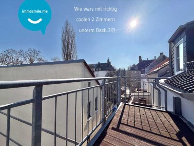 mit Balkon • 2 Zimmer • im Dachgeschoss • in Kappel • zur Miete • Chemnitz • direkt anschauen!
