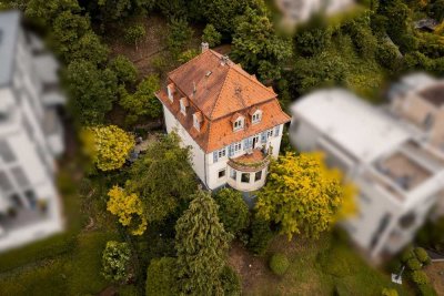 Charme trifft Potenzial: Historische Altbauvilla in Toplage Heidelberg-Neuenheim mit Erbpacht