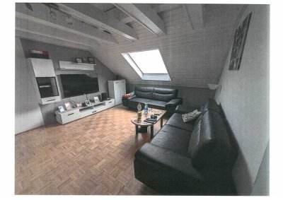 Helle 2-Zimmer Dachgeschosswohnung in Dudenhofen