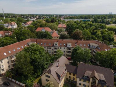 4-Raum-Wohnung mit Balkon und Loggia in grüner Lage von Leipzig