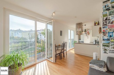 Neubau: gut geschnittene 2-Zimmer Wohnung vis á vis dem Währinger Schubertpark